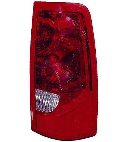 Chevy silverado 03 tail light assembly fleetside rh