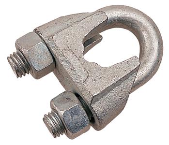 Sea dog wire rope clip 3/16 zinc 159105-1