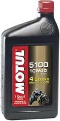 Motul 5100 ester/synthetic engine oil 15w-50 1qt 3082qta