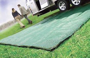 Camco mfg camco awning mat 6' x 9' blue 42881