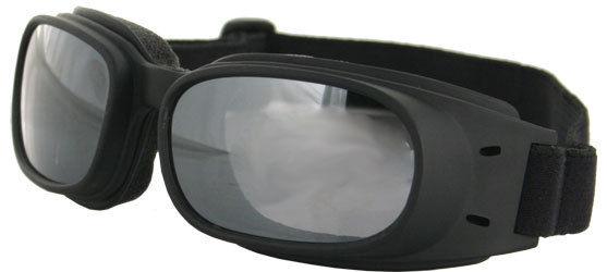 Bobster sunglasses piston w/smoke reflective lens bpis01r