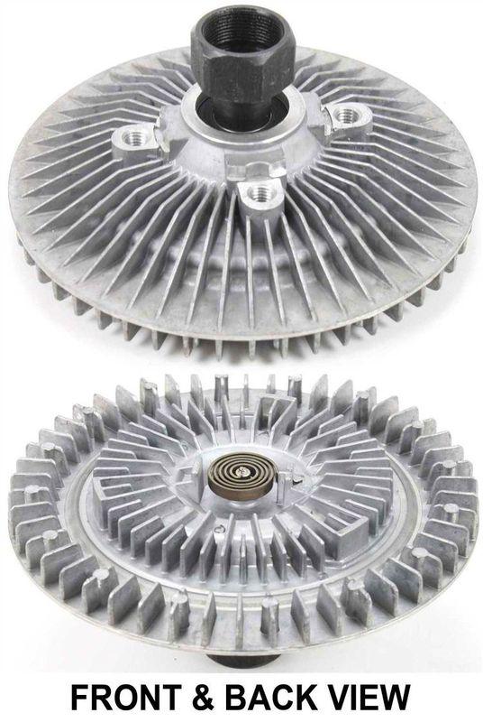 Radiator cooling fan clutch