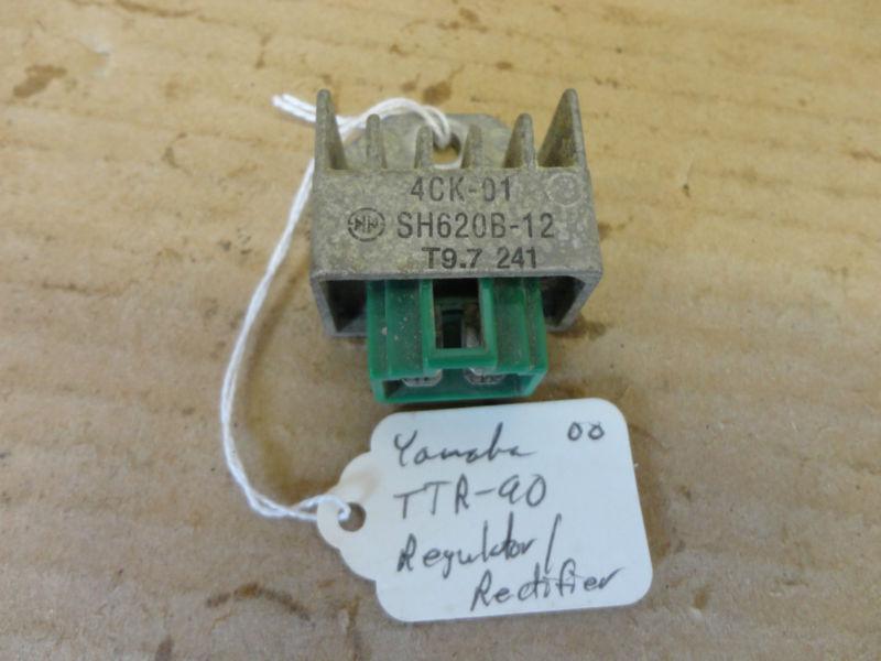 2000 yamaha ttr90 rectifier regulator, ttr 90