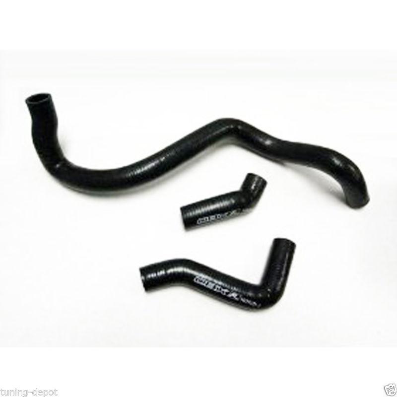 Obx silicone radiator hoses 99-05 vw golf jetta vr6 m/t black manual 