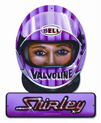 Ghh vintage sign shirley muldowney drag racing 12" x 15" each