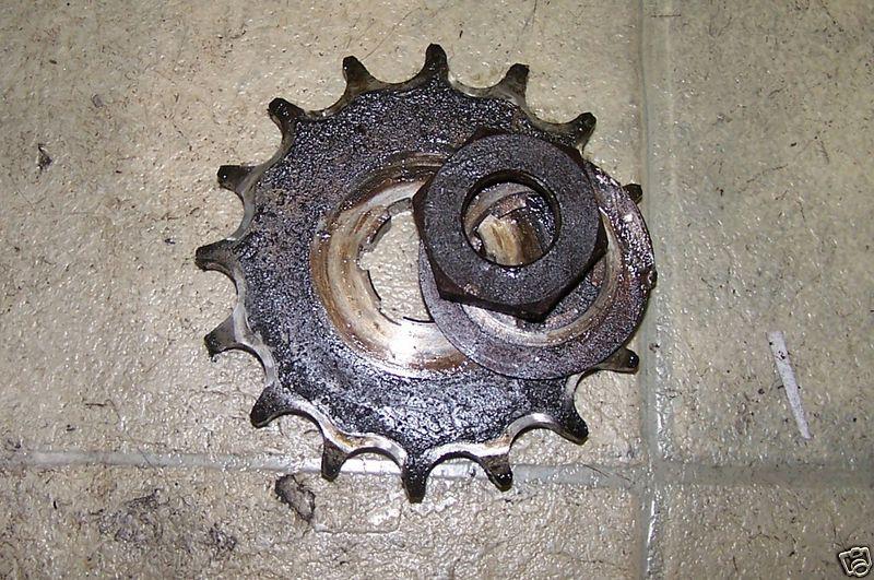 Front  sprocket  xs400 yamaha xs 400 01-1977