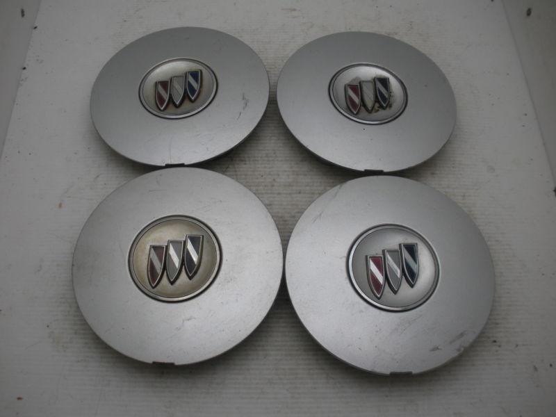 Set of 4 oem 97 98 99 00 01 02 03 04 05 buick century regal center caps hubcaps