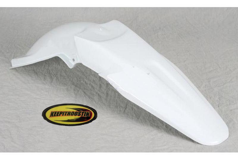 Ufo black rear fender plastic for kawasaki kx 250f 450 2006-2008 kx250f kx450