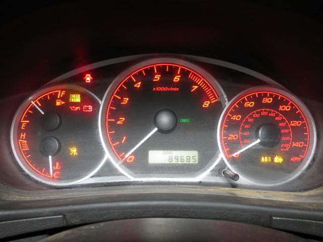 2008 subaru impreza 89685 miles speedometer instrument cluster gauges 2517667