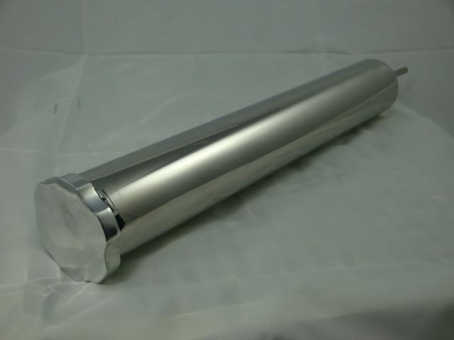 Stainless radiator overflow tank 2"x19"