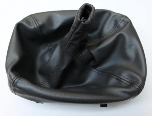 Camaro/firebird 5 or 6 speed ebony leather shifter boot w/ ring new gm