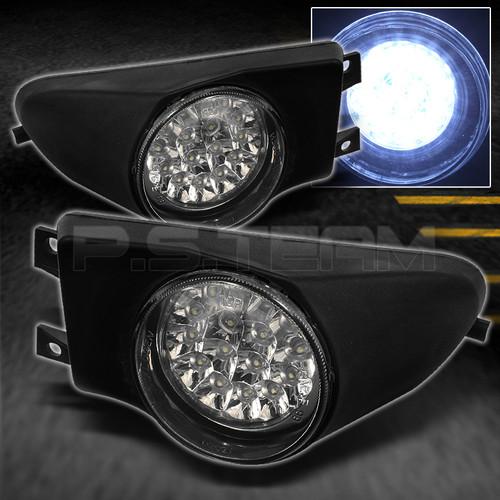 97-00 bmw e39 5-series hyper white full led fog lights lamps+switch left+right