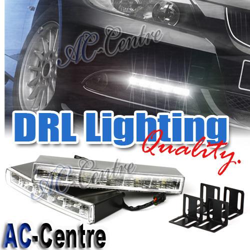 5x 1w led euro style daytime running light drl kit bmw 5 series e39 e60 m5 mtec