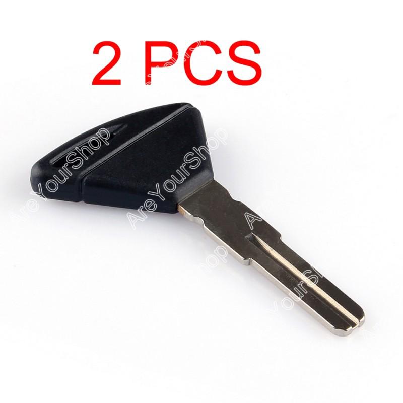 2pcs blade blank key motorcycle for aprilia rsv4 tuono dorsoduro 750 1200 black