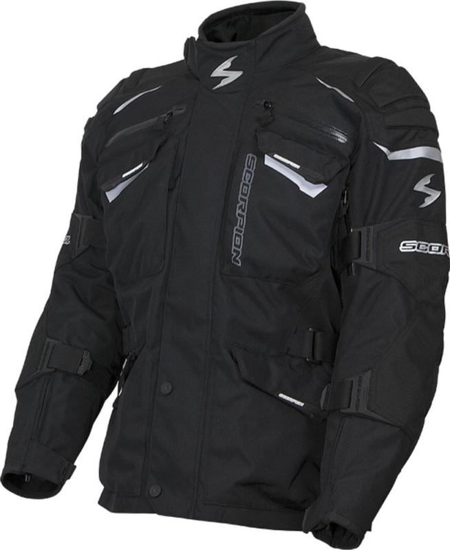 Scorpion commander ii touring jacket - black - lg