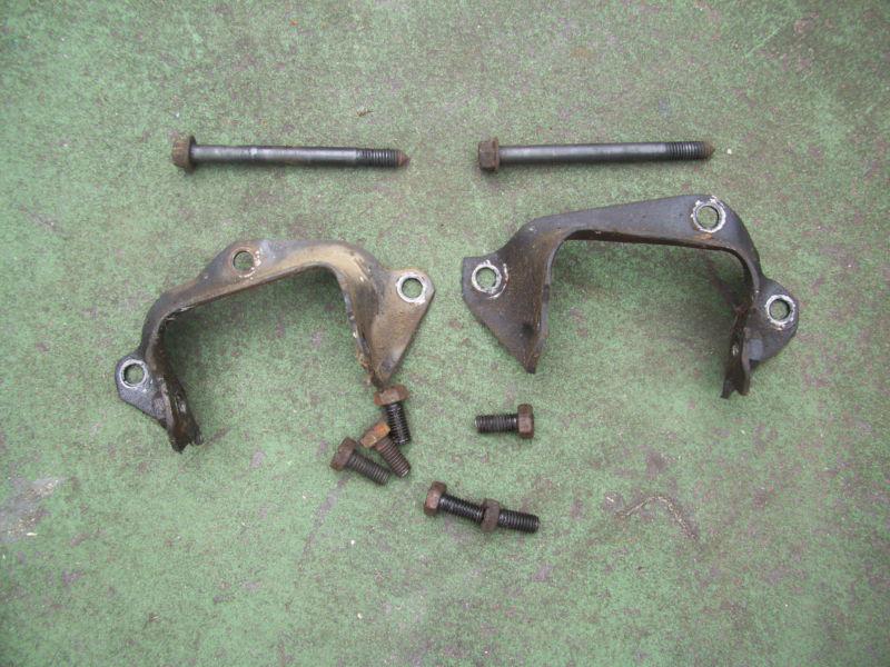 75-81 trans am firebird pontiac 400 455 motor mount set + bolts 77 78 se nice