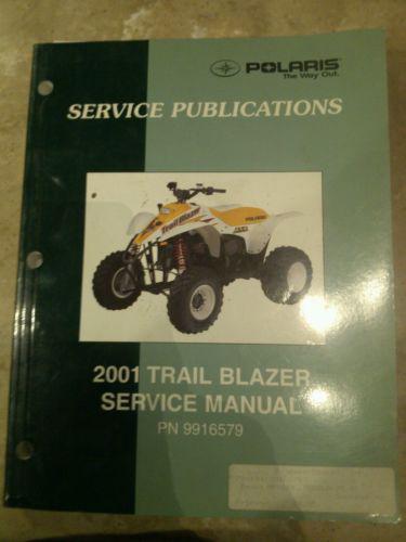 Polaris shop manual for 2001 trailblazer quad