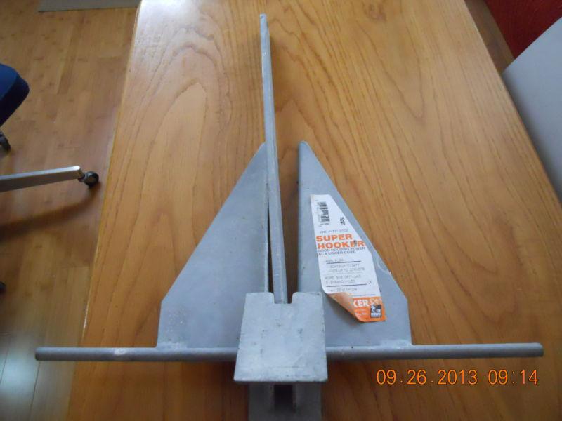 Super hooker danforth 9lb.  boat anchor   #9504