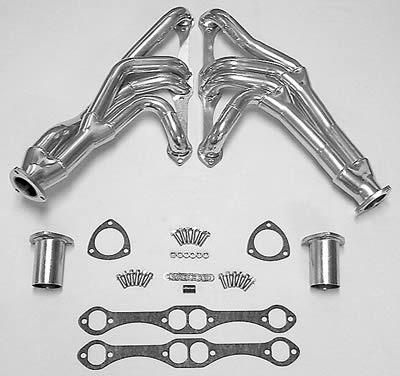 Doug's headers headers tri-y steel natural chevy bel air 150 210 265-350 v8 pair