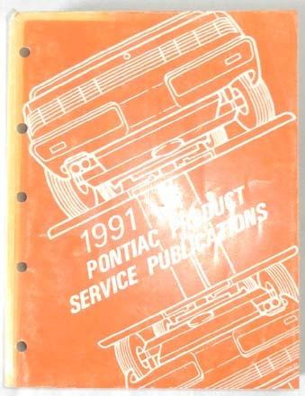 1991 pontiac product service publications dealer bullrtinsmanual firebird fiero