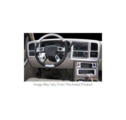 Woodview dash trim new polished full size truck gmc sierra 3500 gm-silvr99ca ct