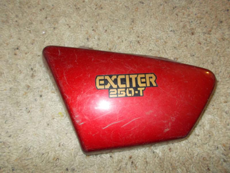 Yamaha sr 250 exciter left side body cover 1980-1981