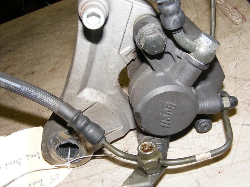 05 harley buell blast p3 rear brake caliper and bracket