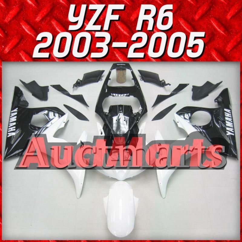 Fit yamaha yzf r6 03 04 05 ( or r6s 06 07 08 09 ) fairing kit bodywork c10 f17