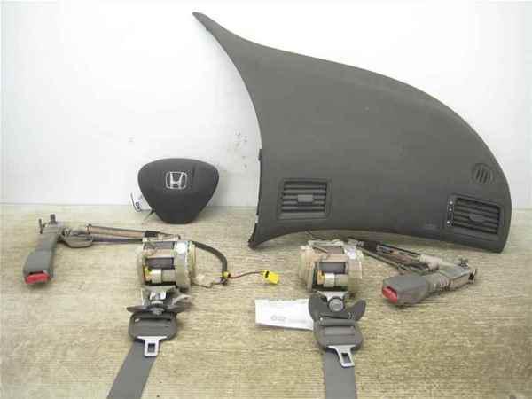 06 07 08 honda civic airbag pair air bag w/ belt oem