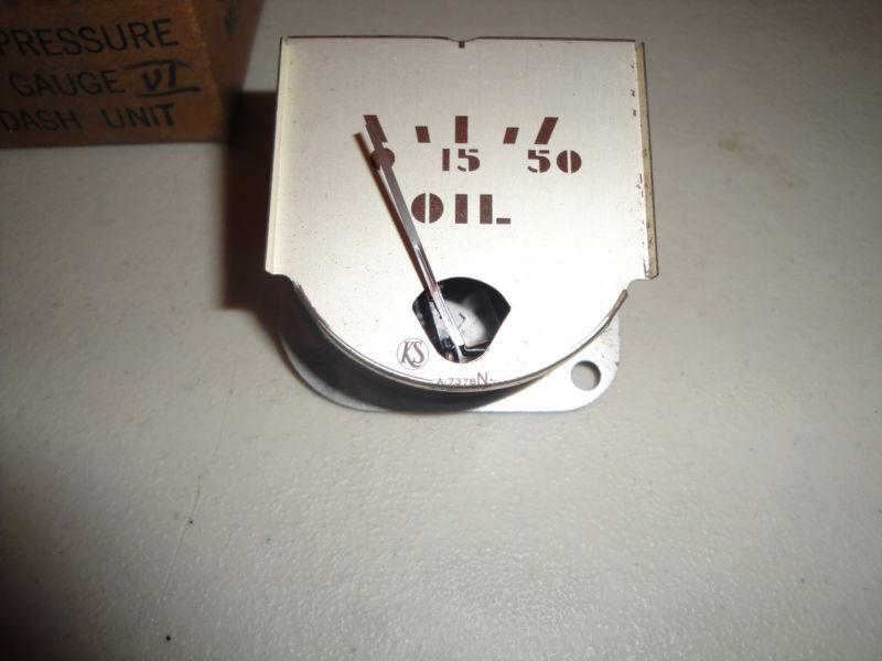 1939 mercury oil pressure gauge nos in box 