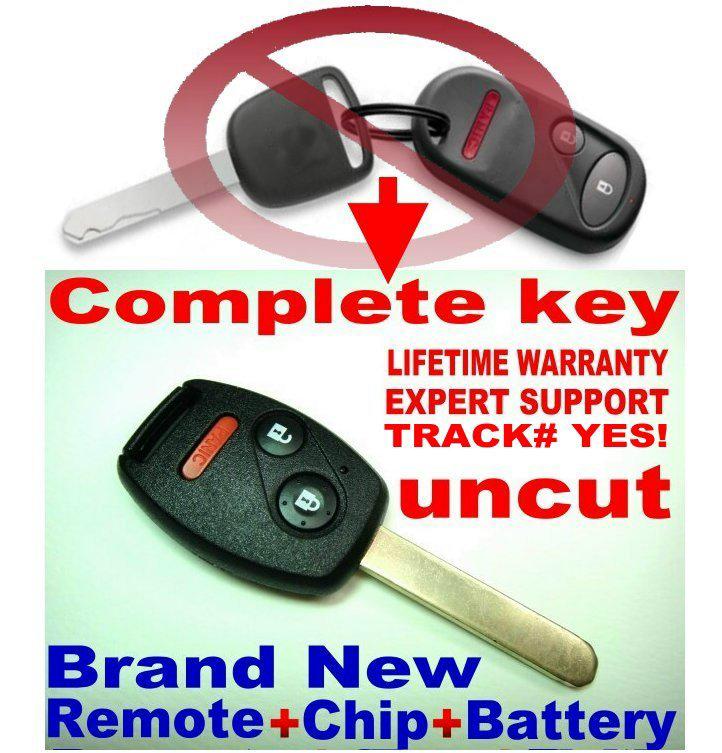 Allin1 key remote for 07-2011 element keyless entry chip transponder fob clicker