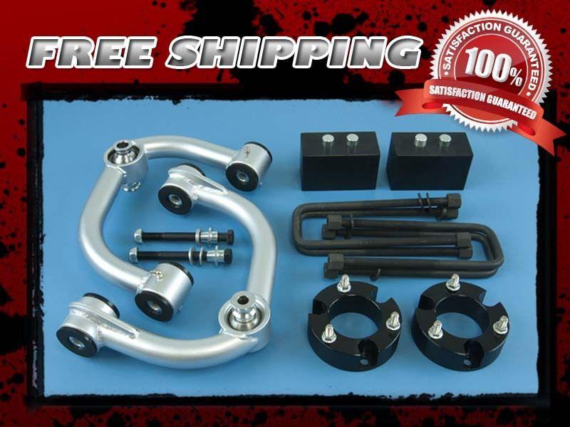 Nylon front 3.5" rear 4" replace oem 1.5" gain 2.5" lift kit 4wd 4x4 control arm