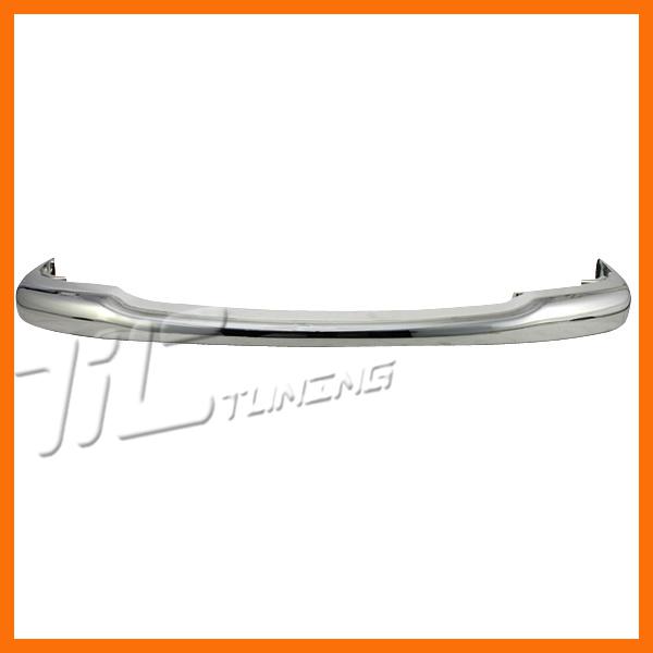 1997-2004 dakota upper bumper face bar inner+outer bracket base slt chrome steel