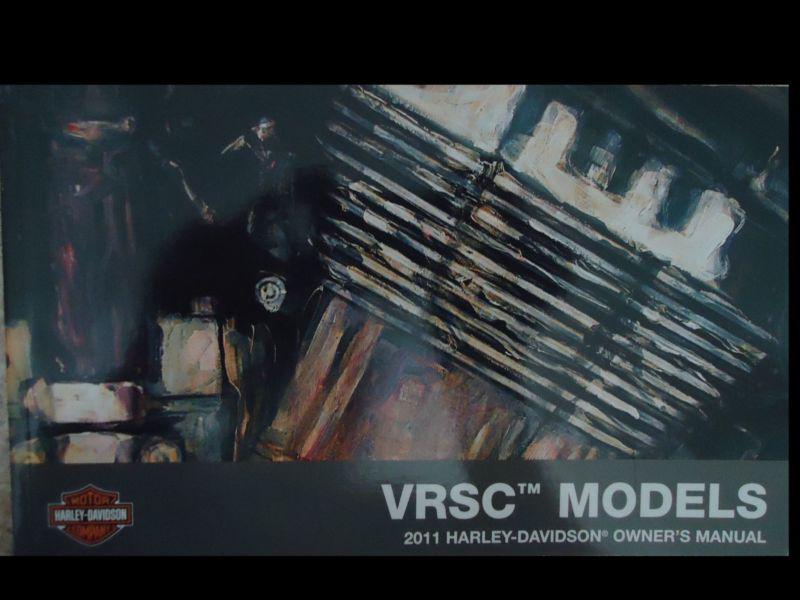 2011 harley davidson owners owner's manual vrsc models 99736-11