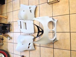 0em gsxr 750 upper fairing cowl front, mid and lowers 1988 1989 1990