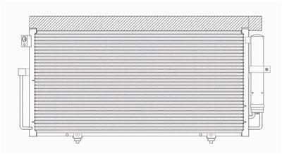 Sherman 83108 a/c condenser subaru impreza