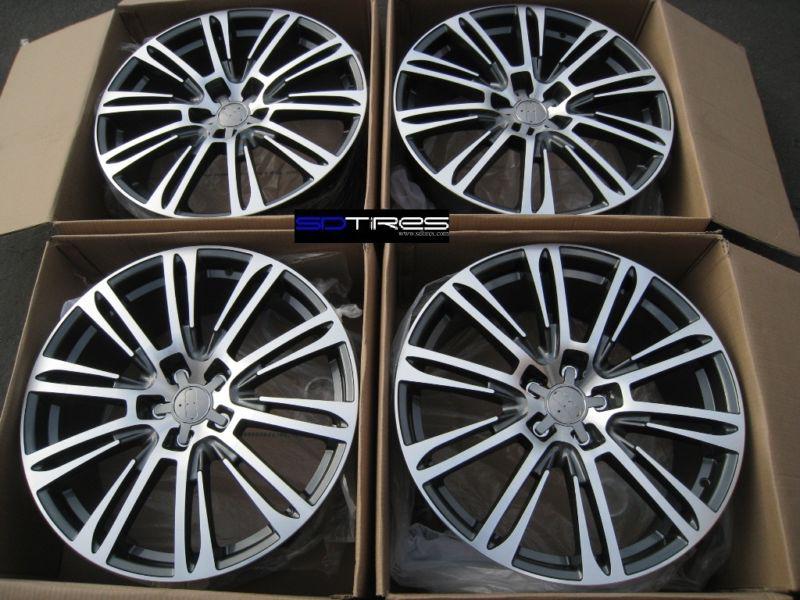 20" audi a8 wheels tires a4 a5 s5 s6 a6 s7 a7 s8 vw passat cc eos 17 18 19 20 22