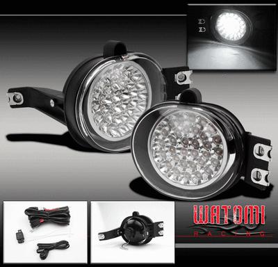 02-09 dodge ram/04-06 durango bumper led fog light lamp