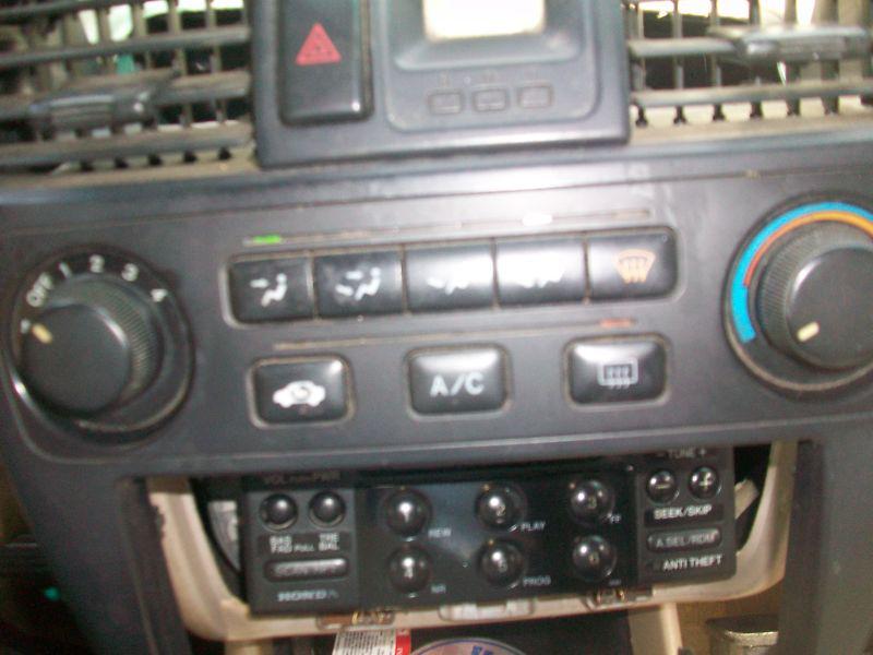 98 99 00   honda accord ac heater climate control  2000 1999  tested o113