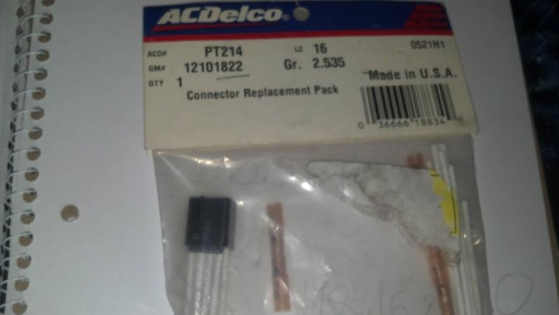 Acdelco connector replacement pack pt214 12101822