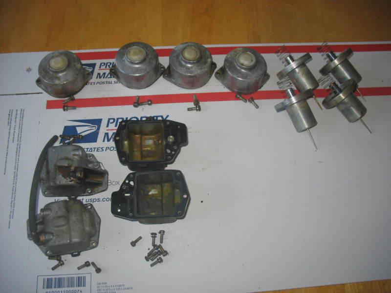 1978 honda gl1000 goldwing keihin carburetor parts 4 tops 4 slides etc