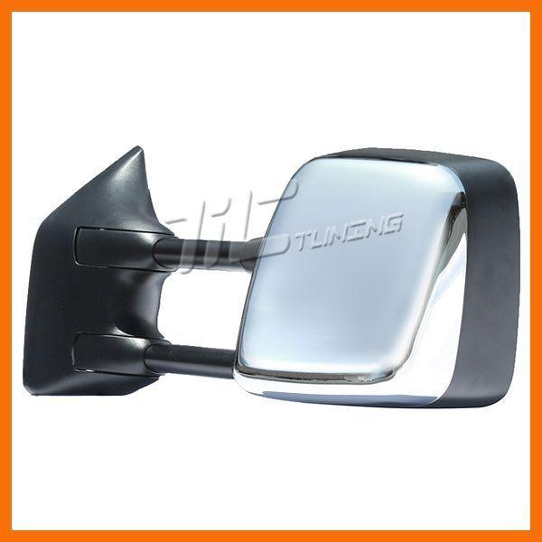 2004 2005 titan se big tow pkg power heat left mirror lens driver chrome