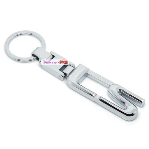 Metal pendant keychain key chain ring chrome for ls ls400 ls430 ls460 ls600h