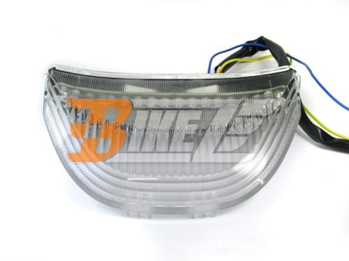 Fit honda cbr600rr 600 rr f5 03 04 05 06 clear led tail light w/ turn signal