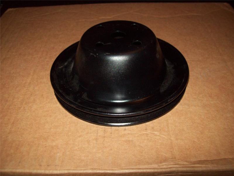 Mopar dodge plymouth fan waterpump pulley 6 1/8 x 2 1/8 318 340 360 400 383 440