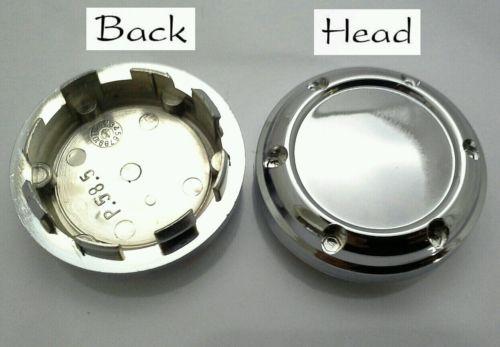 Nologo wheel center cap back=58mm. head=68mm. 4pcs