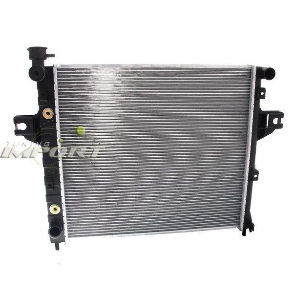 99 00 01 02 03 04 jeep grand cherokee  aluminum core radiator 4.0l l6 a/t 12"toc