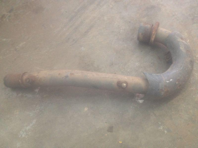 87 honda atc 250sx 250 sx headpipe head pipe exhaust 