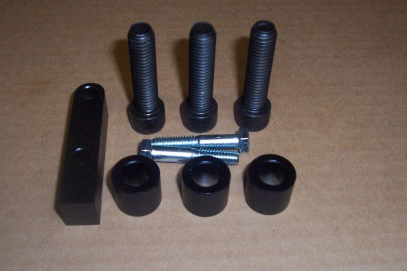 Harley footboard spacer kit extender road king glide 