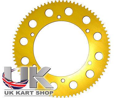 Kart 75t sprocket high quality alloy 219 sprocket rotax, honda, tkm, cadet